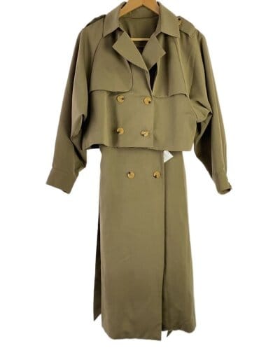 商品画像：トレンチコート/S/ポリエステル/BEG/無地/NCO2112001 1