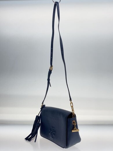 商品画像：ショルダーバッグ/レザー/NVY 2