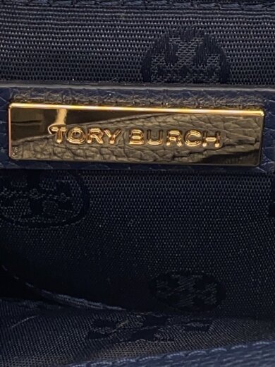 商品画像：ショルダーバッグ/レザー/NVY 8