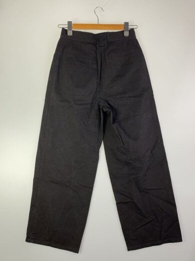 商品画像：ワイドパンツ/36/コットン/BLK/無地/12420718 2