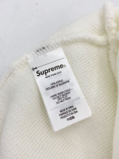 商品画像：ニットキャップ/--/アクリル/WHT/メンズ 4