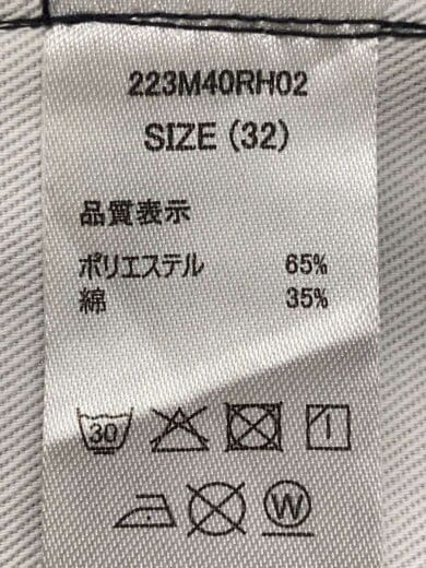 商品画像：ストレートパンツ/32/コットン/BLK/無地/233M40RH02 5