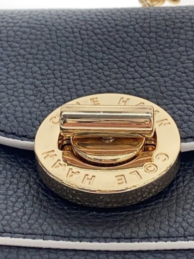 商品画像：ショルダーバッグ/レザー/NVY/無地 5