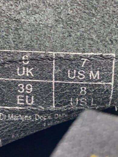 商品画像：レースアップブーツ/UK9/BLK/レザー/1490 5