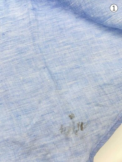 商品画像：半袖シャツ/XL/リネン/BLU// 7