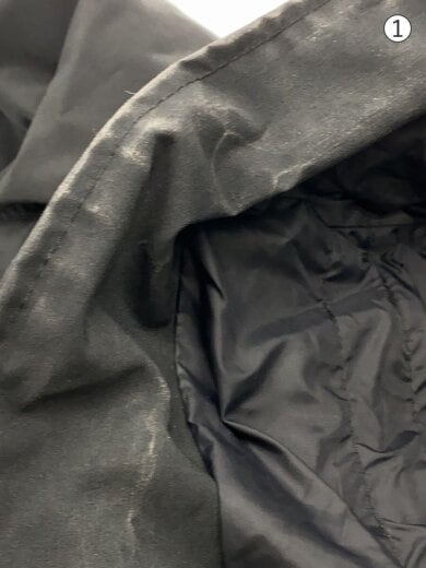 商品画像：ダウンジャケット/S/ポリエステル/BLK/無地/3804M 6