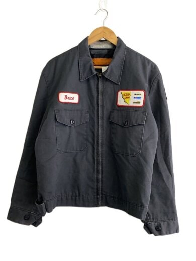 商品画像：ジャケット/L/ポリエステル/GRY/無地 1