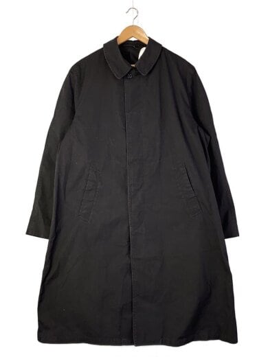 商品画像：ステンカラーコート/L/ポリエステル/BLK/DLA100-85-C0591// 1