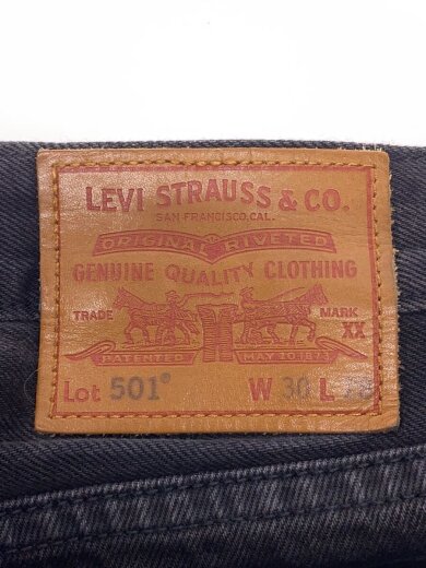 商品画像：ストレートパンツ/30/コットン/BLK/無地/BigE/pc9-a6738-0000 4