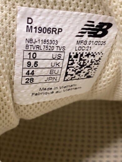 商品画像：M1906/ホワイト/28cm/WHT 5