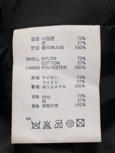 商品画像：ナイロンジャケット/1/ナイロン/BLK/無地// 4