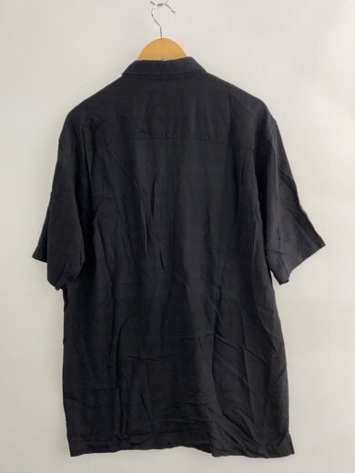 商品画像：半袖シャツ/S/レーヨン/BLK/無地// 2