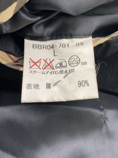 商品画像：テーラードジャケット/L/コットン/BLK/無地/bbr04-701-09// 4