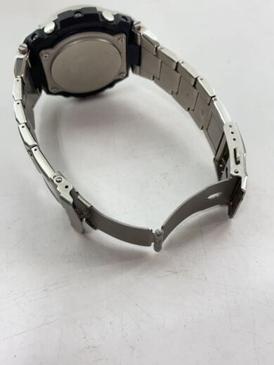 商品画像：ソーラー腕時計・G-SHOCK/デジアナ/ステンレス/BLK/SLV/SS 5