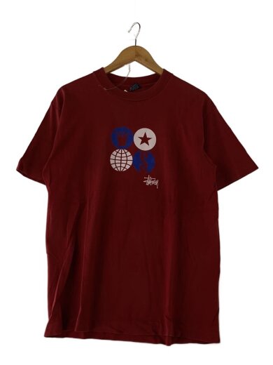 商品画像：Tシャツ/L/コットン/RED/プリント// 1