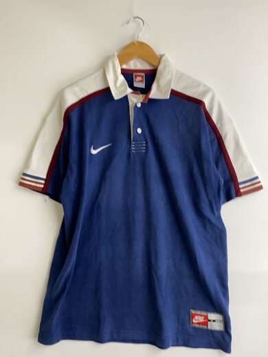 商品画像：90s/ラガーシャツ/TEAM SPORTS/M/コットン/NVY// 1