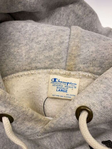 商品画像：パーカー/L/コットン/GRY/C3-J102 6