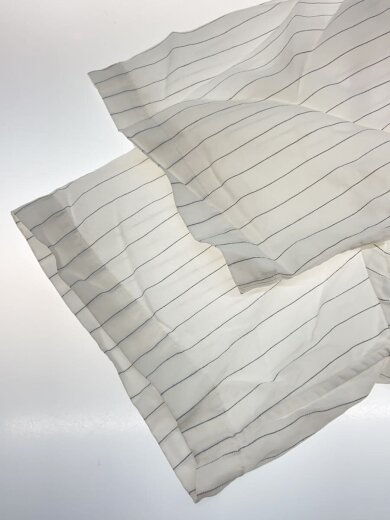 商品画像：半袖シャツ/3/コットン/WHT/ストライプ// 5