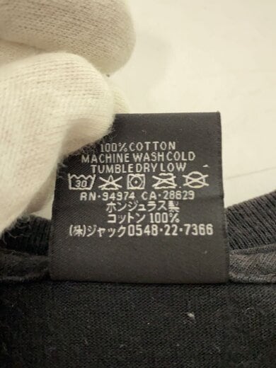商品画像：Tシャツ/M/コットン/BLK/プリント 4
