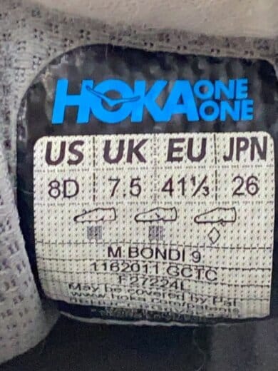 画像：HOKA(HOKA ONE ONE)ローカットスニーカー/26cm/GRY7