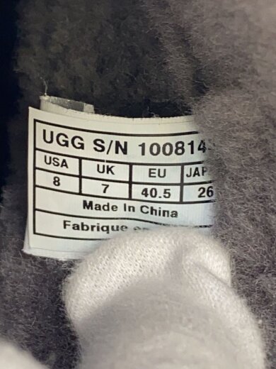 画像：UGG australiaストーンマン/ブーツ/26cm/BLK/レザー/1008143//5