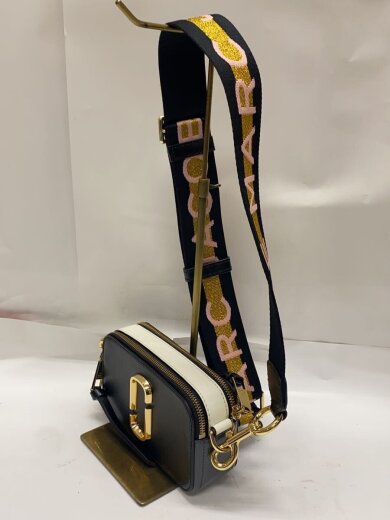 画像：THE MARC JACOBSスナップショット/ショルダーバッグ/レザー/BLK/無地/M0014146 0032