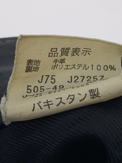 商品画像：ストレートパンツ/29/牛革/BLK/無地/505-49 6