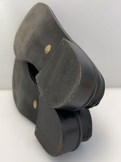 商品画像：スライドレザーシューズ/シューズ/37/BLK/レザー 4