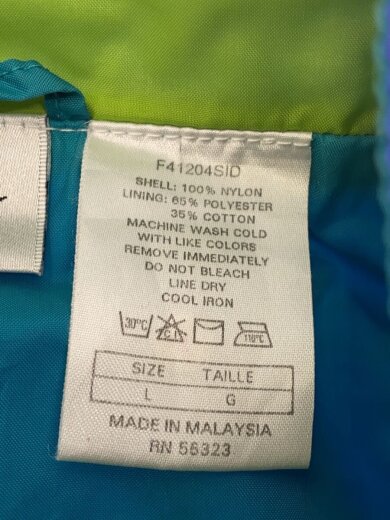 商品画像：ナイロンジャケット/L/ナイロン/BLU/無地/F41204SID 4