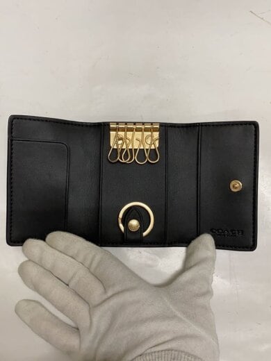 商品画像：5連/キーケース/PVC/BRW/総柄/レディース/77998 4