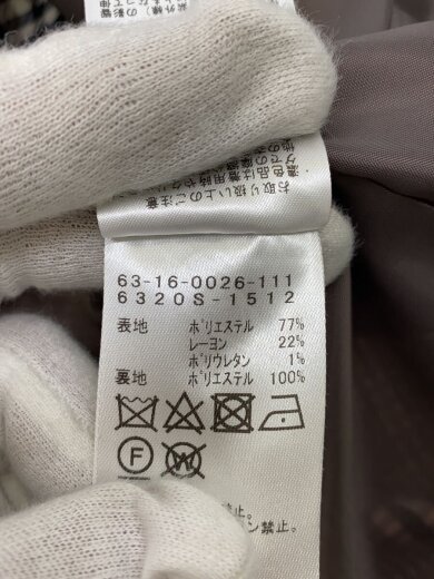 商品画像：テーラードジャケット/0/ポリエステル/BRW/チェック/63-16-0026-111 4