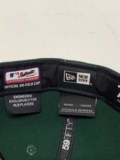 商品画像：キャップ/7 3/8/ポリエステル/GRN/メンズ 5