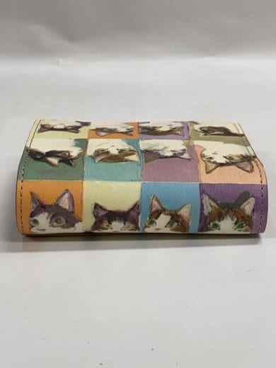 商品画像：2つ折り財布/牛革/マルチカラー/総柄/レディース/075-1522-1-0-98/箱付// 6