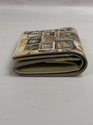 商品画像：2つ折り財布/牛革/マルチカラー/総柄/レディース/額縁猫絵コレクション// 3