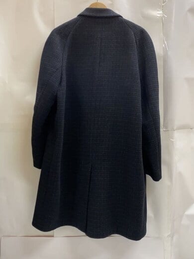 商品画像：チェスターコート/40/--/NVY/タータンチェック/hepworths/60s-70s 2