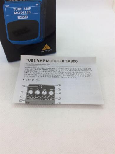 画像：BEHRINGERTM300 ベリンガー エフェクター チューブアンプモデラー ギター7