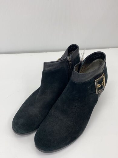 商品画像：ショートブーツ/23.5cm/BLK/スウェード 2