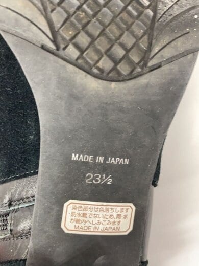 商品画像：ショートブーツ/23.5cm/BLK/スウェード 5