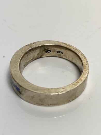 商品画像：ロゴプリントリング/SV925/シルバー/16.5号/キズ有 3