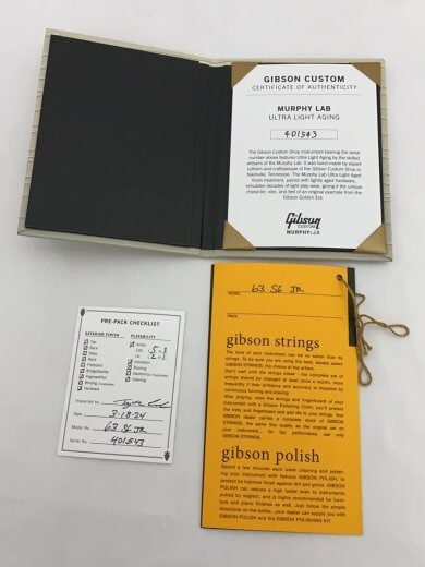 商品画像：M.L 1963 SG Jr M.L 1963 SG Jr/2024/YLW/エレキギター/SGタイプ/黄系/1S// 7