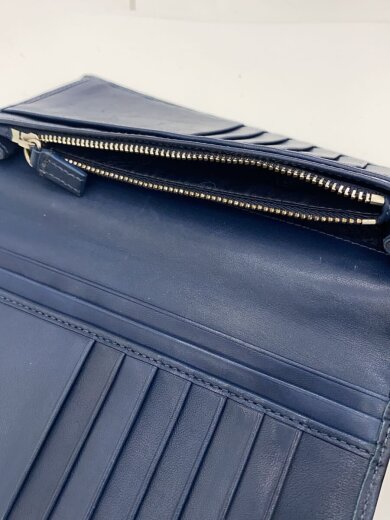 商品画像：長財布/レザー/NVY/モノグラム/メンズ 5