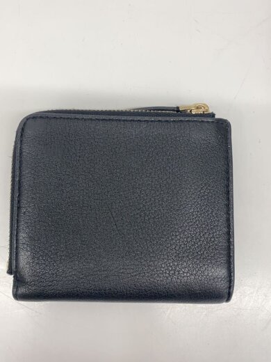 商品画像：2つ折り財布/--/BLK/無地/レディース 2