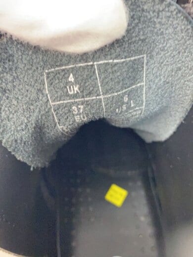 商品画像：レースアップブーツ/UK4/BLK/レザー 5