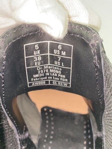 商品画像：サイドゴアブーツ/UK5/BLK/レザー/AW006 5