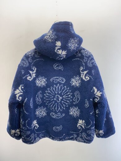 商品画像：フリースジャケット/L/ポリエステル/NVY/643019 2