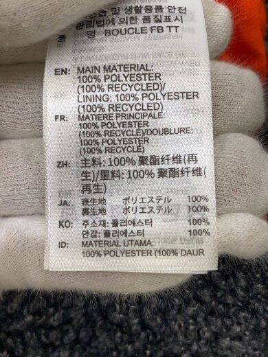 商品画像：ジップパーカー/M/ポリエステル/GRY/無地/KS5275// 4