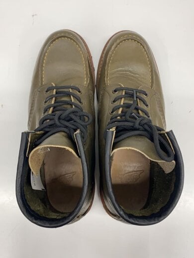 商品画像：エンジニアブーツ/8M/KHK/レザー/8828 3