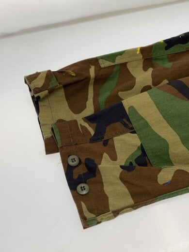 商品画像：ミリタリージャケット/ペイント加工/GRN/カモフラ 5