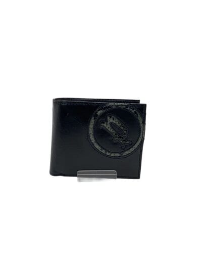 商品画像：2つ折り財布/レザー/BLK/無地/メンズ/PA-5502// 1