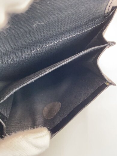 商品画像：2つ折り財布/レザー/BLK/無地/メンズ/PA-5502// 5